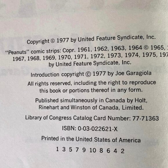 Lot of 2 Vintage 1970s,80s Snoopy/Peanuts Books - Picture 8 of 10